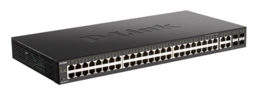 Obrázek D-Link DGS-2000-52 Managed switch, 48x GbE, 4x RJ45/SFP, fanless