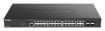 Obrázek D-Link DGS-2000-28P Managed PoE switch, 24x GbE PoE+, 4x RJ45/SFP, PoE 193W