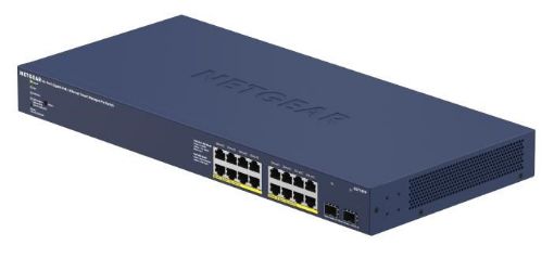 Obrázek Netgear GS716TP 16-Port Gigabit PoE+ Smart Managed Switch, 2x SFP, PoE 180W