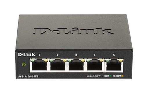 Obrázek D-Link DGS-1100-05V2 Easy Smart Switch 10/100/1000