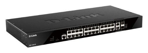 Obrázek D-Link DGS-1520-28 28-port Smart Managed Switch, 24x gigabit, 2x 10GE RJ45, 2x SFP+