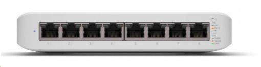 Obrázek UBNT UniFi Switch USW-Lite-8-PoE [8xGigabit, 4x PoE out 52W, 802.3at/af, 16Gbps]