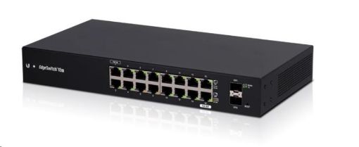 Obrázek UBNT Edgeswitch ES-18X [16xGigabit, 2x SFP, 1x PoE out 15W, PoE in, 36Gbps]