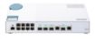 Obrázek QNAP QSW-M408-2C (8x1GbE,2xSFP+, 2x10GbE RJ45/SFP+)