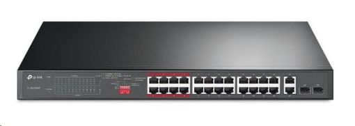 Obrázek TP-Link TL-SL1226P [24-portový 10/100Mb/s + 2-portový gigabitový Unmanaged PoE Switch]