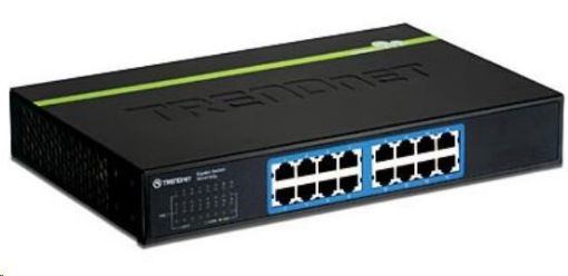 Obrázek TRENDnet TEG-S16Dg 16-Port Gigabit GREENnet Switch (úspora až 70%)