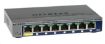 Obrázek Netgear GS108T v3 ProSafe 8-port Gigabit Smart Switch, lze jej napájet i přes port 1 (802.3af PoE-PD)