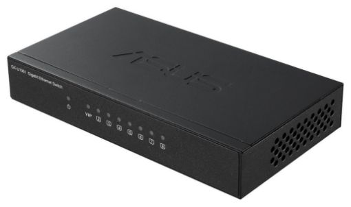 Obrázek ASUS GX-U1081 Gigabit Switch, 8x gigabit RJ45