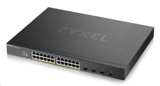 Obrázek Zyxel XGS1930-28HP 28-port Smart Managed PoE Switch, 24x gigabit RJ45, 4x 10GbE SFP+, PoE budget 375W