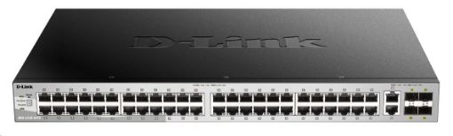 Obrázek D-Link DGS-3130-54TS/SI L3 Stackable Managed Gigabit Switch, 48x gigabit, 2x 10GBASE-T, 4x SFP+