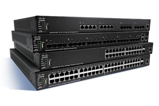 Obrázek Cisco switch SG350X-24, 24x10/100/1000, 2x10GbE SFP+/RJ-45, 2xSFP+