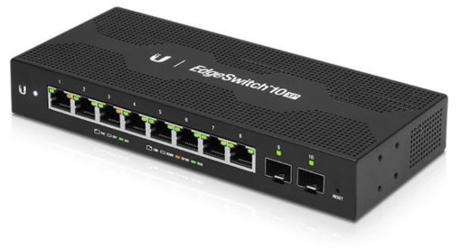 Obrázek UBNT Edgeswitch 10X (8x Gigabit portů, 2x SFP, PoE passthrough)