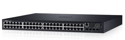 Obrázek DELL Networking N1548, 48x 1GbE + 4x 10GbE SFP+ fixed ports, Stacking, IO to PSU airflow, AC