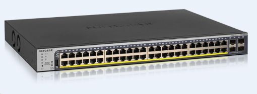 Obrázek Netgear GS752TPv2 48-Port Gigabit PoE+ Smart Managed Pro Switch with 4 SFP Ports (380W)