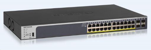 Obrázek Netgear GS728TPv2 24-Port Gigabit PoE+ Smart Managed Pro Switch with 4 SFP Ports (190W)