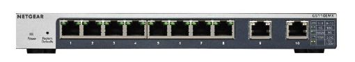 Obrázek Netgear GS110EMX 8-Port Smart Managed Gigabit Switch with 2-Port 10G/Multi-Gig