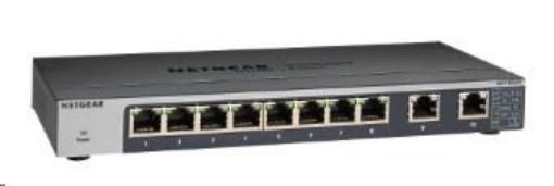 Obrázek Netgear GS110MX 8-Port Gigabit Switch with 2-Port 10G/Multi-Gig