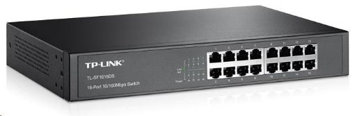 Obrázek TP-Link TL-SF1016DS [16portový switch 10/100 Mbit/s]