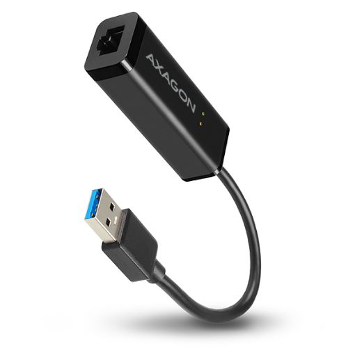 Obrázek AXAGON ADE-SR, USB3.0 Type-A - externí Gigabit Ethernet adapter, auto install