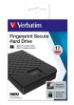 Obrázek VERBATIM HDD 2TB Fingerprint Secure Portable Hard Drive, Black GDPR