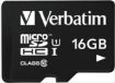 Obrázek VERBATIM Tablet microSDHC C10/U1 with USB reader 16GB (R:45MB/s, W:10MB/s)