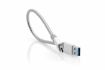 Obrázek VERBATIM kabel USB-C to USB-A Sync & Charge Cable USB 3.1 GEN 2 30cm (Silver)