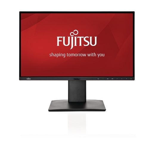 Obrázek FUJITSU LCD P27-8 TS UHD LED IPS, 27" mat 3840x2160, 350cd, 5ms, 4xUSB, DP, mDP, 2xHDMI, Pivot,VESA,černý obraz v obraze