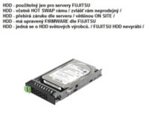 Obrázek FUJITSU HDD SRV SSD SATA 6G 1.92TB Read-Int. 2.5' H-P EP TX1320 TX1330 TX2550 RX1330 RX2520 RX2530 RX2540