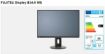 Obrázek FUJITSU LCD B24-9 WS 24" mat, 1920x1200, IPS, DP, HDMI, D-SUB, REPRO, USB 2x2.0, PIVOT, černý