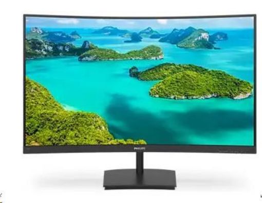 Obrázek Philips MT VA LED 23,6" 241E1SC/00 - VA panel, 1920x1080, D-Sub, HDMI, zakriven