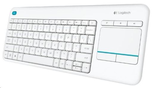 Obrázek Logitech Wireless Keyboard Touch Plus K400 Plus, white, US