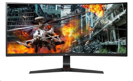 Obrázek LG MT IPS LCD LED 34" Ultragear 34GL750 - IPS panel, 2560x1080, 300cd, 21:9, 2xHDMI, DP, vysk stavitelny, zakriven