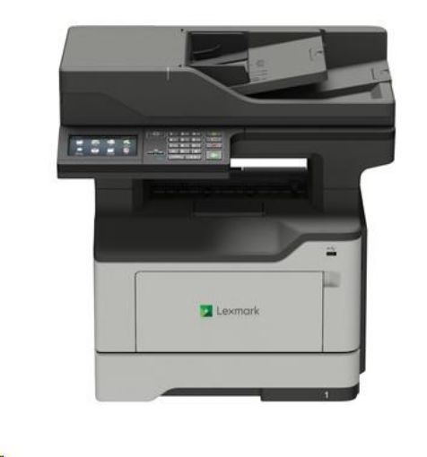 Obrázek LEXMARK Multifunkční ČB tiskárna MX521de, A4, 44ppm, 1024MB, barevný LCD displej, duplex,RADF, USB 2.0, LAN,