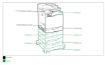 Obrázek LEXMARK Multifunkční barevná tiskárna CX827de, A4, 50ppm, 2048MB, dotykov LCD, duplex, DADF, USB 2.0, LAN, 4letá záruka!