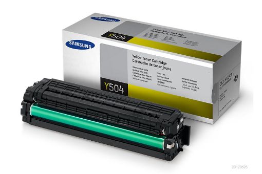 Obrázek Samsung CLT-Y504S Yellow Toner Cartri