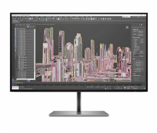 Obrázek HP LCD Z27u G3 27" QHD, 2560x1440, 5ms, 350nits, 1000:1, DP 1.2,HDMI 1.4, USB-C(DP 1.4), 4xUSB3.2, USB-C (nabíjení)