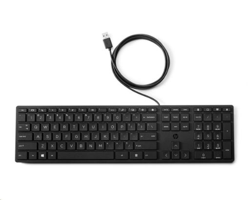 Obrázek HP Wired 320MK keyboard - anglická