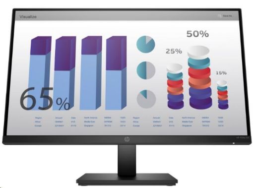 Obrázek HP LCD ProDisplay P24q G4 23.8" IPS w/LED micro-edge(2560x1440,300, 1000:1, 5ms,VGA, HDMI 1.4,flicker-free, low blue l.)