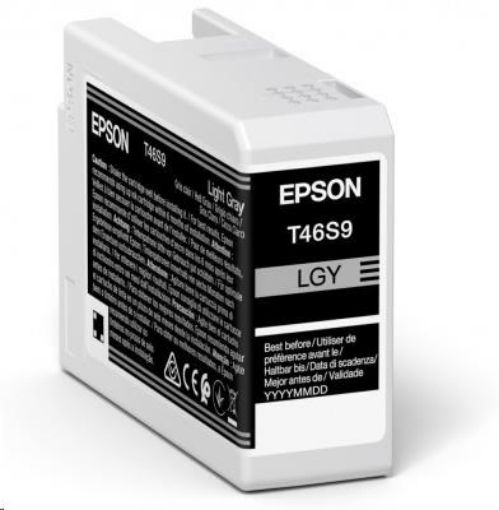 Obrázek EPSON ink Singlepack Light Gray T46S9 UltraChrome Pro 10 ink 25ml