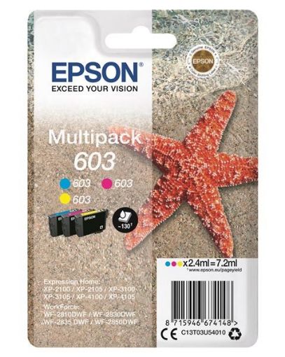 Obrázek EPSON ink Multipack "Hvězdice" 3-colours 603 Ink