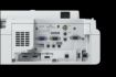 Obrázek EPSON projektor EB-735F - 1920x1080, 3600ANSI, HDMI, VGA, LAN,WiFi, 30000h ECO životnost lampy, interaktivní