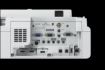 Obrázek EPSON projektor EB-725Wi - WXGA 1280x800, 4000ANSI, HDMI, VGA, WiFi, Miracast, SHORT, 5 LET ZÁRUKA