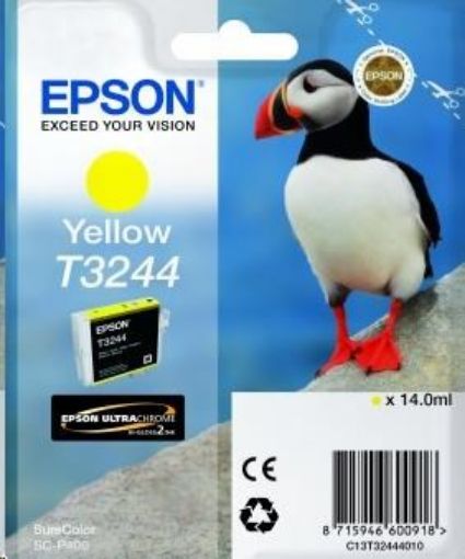 Obrázek EPSON ink bar T3244 "Puffin" Yellow pro SC-P400