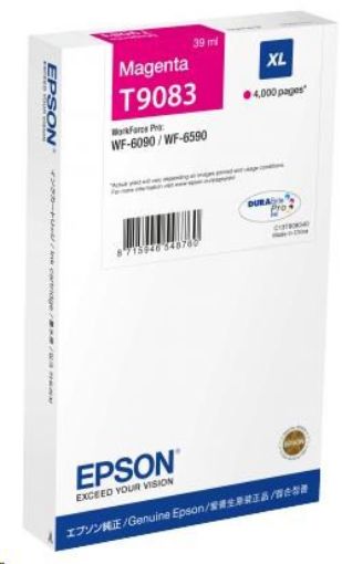 Obrázek EPSON Ink bar WorkForce-WF-6xxx Ink Cartridge XL Magenta 39 ml