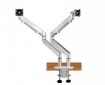 Obrázek SPIRE držák na 2 monitory DUAL MONITOR ARM II, ergonomický, hliníkový