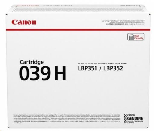 Obrázek Canon LASER TONER  CRG 039