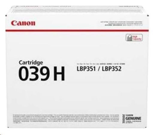 Obrázek Canon LASER TONER  CRG 039H