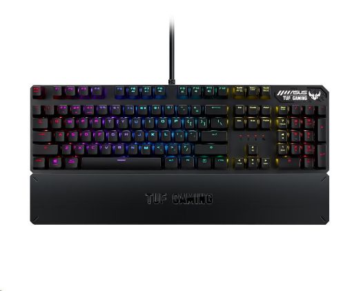 Obrázek ASUS klávesnice TUF GAMING K3 (RA05), membránová, CZ/SK, šedá