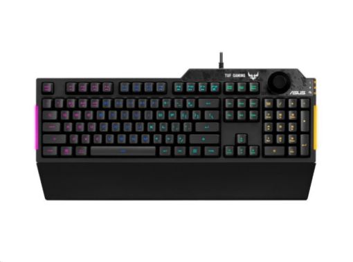 Obrázek ASUS klávesnice TUF GAMING K1 (RA04), membránová, US, černá