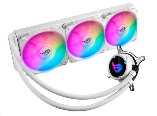 Obrázek ASUS vodní chladič CPU AIO ROG STRIX LC 360 RGB White Edition, 3x120mm